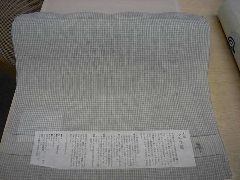 (画像出典:https://ja.wikipedia.org/wiki/小千谷縮)