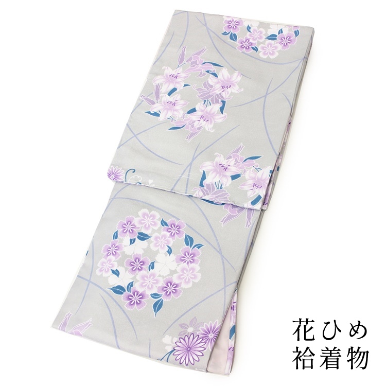 なでしこ柄の着物