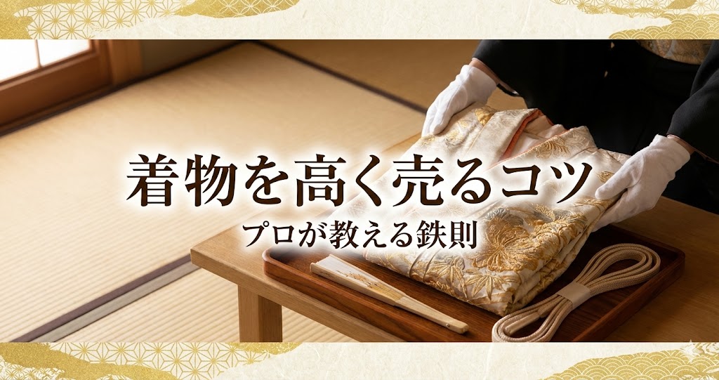 着物を高く売るコツ
