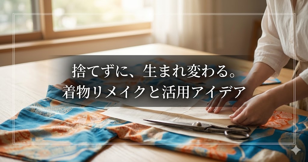 着物のリメイク