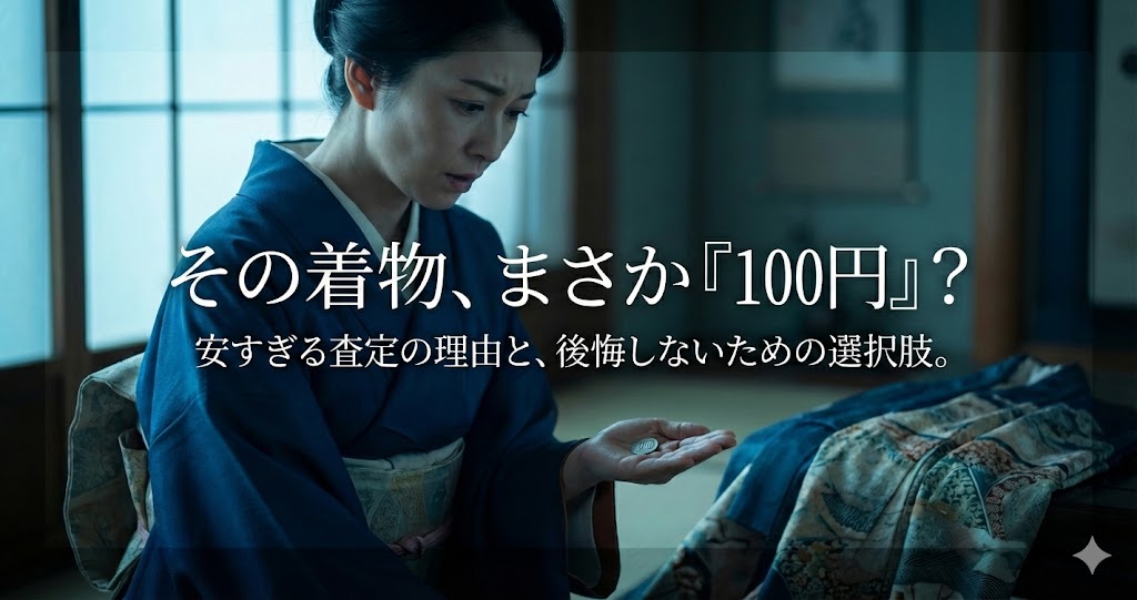 着物買取で100円