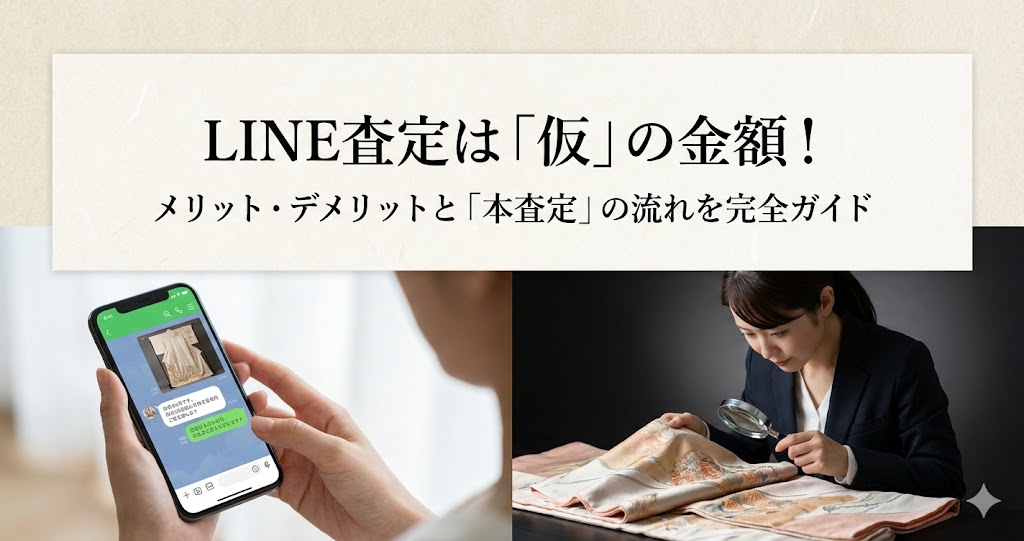着物のLINE査定