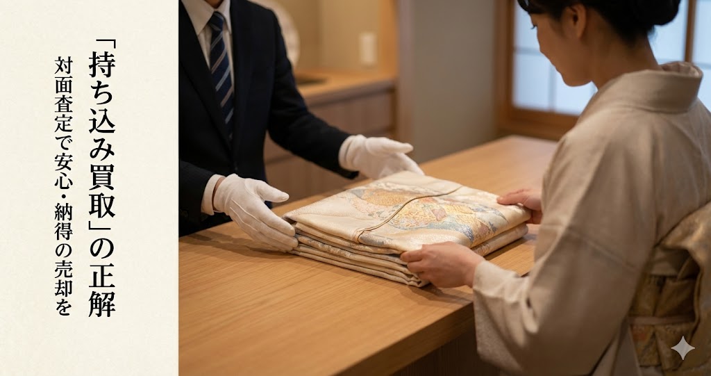 着物の持ち込み買取